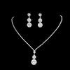 Juego de Joyería Transfronterizo Cadena de Garra de Diamante Completo Moda Simple Accesorios de Alta Gama Aretes Aretes Collar Accesorios para Mujer Venta al por Mayor