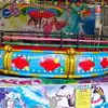 Equipamento de Diversão Giratório Disco, Assentos de Fibra de Vidro + Pista de Aço, Instalações de Diversão para Áreas Cênicas e Praças