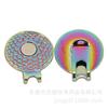 Golf Nueva Marca de Metal Redonda Moneda Plata Marcador de Posición de Bola 2520 Magnético Marcador de Bola con Clip para Sombrero Accesorios de Golf