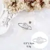 Accesorios para Arte de Uñas de Mariposa Plateada Lujo Ligero Moño Tridimensional Metal Alas de Mariposa Grande Adornos de Diamantes para Uñas Explosiones de Celebridad de Internet