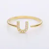 Moda Europea y Americana Anillos Combinados Iloveyou, Anillos Nuevos con Letras, Joyería de Cobre Chapado en Oro que Conserva el Color