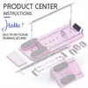 Tabla Multifuncional Plegable para Ejercicios Abdominales para Entrenamientos en Casa, Tabla de Pilates, Soporte para Plancha, Rueda Abdominal con Rebote Automático
