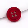 Botones coloridos, iridiscentes, pequeños, de cuatro agujeros para camisas, cárdigans y ropa infantil; botones cosidos a mano; botones redondos de resina