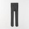 Meia-calça de Menina Outono e Inverno Veludo Espessado Infantil Leggings para Uso Externo Algodão Listras Verticais Leggings Antiderrapantes