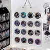 Bolsa Colgante para Guardar Insignias de Fabricante Original, Estante de Exhibición de Insignias Montado en la Pared sin Taladro, Bolsa de Almacenamiento de Grano Egyuren