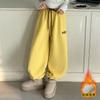 Pantalones para Niñas 2025 Nuevo Estilo para Niños Mayores, Pantalones Deportivos Casuales de Otoño e Invierno para Niños, Pantalones Deportivos Gruesos de Felpa, Modernos