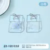 Bolsa Transparente con Cierre de Cremallera de Dibujos Animados Lindos Juguete Pasador Esponja de Maquillaje Joyería Bolsa de Sellado para Regalo Empaque de Dulces y Snacks