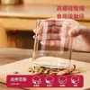Lonchera de Vidrio de Borosilicato Alto, Apta para Microondas, Recipiente para Almacenamiento de Alimentos, Tazón para Conservar Fresco, Almacenamiento en Refrigerador, Cocción al Vapor, Sellado, Conservación Fresca, Yilan