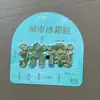 Shandong Jinan adesivos de geladeira cidade Fonte Baotu lembrancinhas turísticas Wenchuang casa adesivos magnéticos de madeira fabricantes atacado