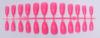 Cor sólida gota d'água armadura tira multi-cor amêndoa armadura nail art tira nua semiacabado armadura pontiaguda mista cor tira desgaste armadura atacado