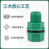 Conector de tanque de agua PPR con junta de sellado engrosada, impermeable, a prueba de fugas y resistente a la presión, conector universal de paso de pared para estanques de peces y tanques de almacenamiento, venta al por mayor