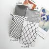 Meia-calça de Malha Degradê com Strass Hotfix, Meias Divertidas com Abertura no Gancho, Inseríveis e Usáveis, Meias de Comércio Exterior Transfronteiriço Femininas, Anti-Puxões