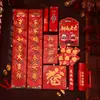 Atacado 2026 Ano do Dragão Ano Novo Coupletos Vermelhos Chineses Personalização Uso Doméstico de Ano Novo Caractere Fu Coupletos de Primavera Personalização Coupletos de Porta Impressão LOGO