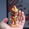 Pieza de mano para tallado de madera de tuya Tallado QEdition Ultraman Pieza de mano para tallado de madera Pieza de juego Niños Niños Bebé Adornos de dibujos animados