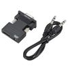Conjunto Conversor HDMI para Vga Set-Top Box HDMI para Vga Adaptador de Display Áudio 3.5 Adaptador Vga