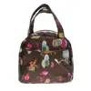 Bolsa de almuerzo grande de tela Oxford impresa de doble capa, bolso de mano, lindo, impermeable, bolsa para lonchera, bolsa para lonchera, venta al por mayor