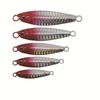 Shore jogando de longa distância placa de cavalo corte japonês chumbo peixe multi-cor chapa de ferro lantejoulas 7G -30g isca falsa isca dura barco pesca marítima