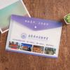 Bolsa de Documentos Transparente Engrosada Plástico PP A4 Promoción Publicitaria Bolsa para Papeles de Examen de Estudiante Bolsa de Papelería Logotipo Personalizado