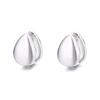 Pendientes de gota de agua brillantes con diseño de nicho de estilo frío INS de estilo coreano para mujer, de plata de ley 925, con hebilla de oreja retro europea y americana.