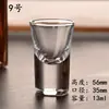 Copo de vinho branco copo de bala engrossado Copa uma taça wonton taça de vinho forte copo de vinho pequeno copo de vinho 9 Taça de dinheiro