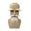 Festa Dançante de Feriado Fantasia Peruca Explosiva Barba Peruca de Pirata Peruca de Velho Fantasia de Personagem Barba Artificial