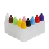 Botella de plástico engrosada de 15 ml en stock de fábrica, sub-botella de tinta, botella de líquido de 15 ml, sub-botella pequeña