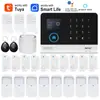 Sistema de Alarme de Segurança Residencial Wifi Gsm Host de Alarme Antifurto App Móvel Tuya Smart Alarm Transfronteiriço