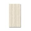Azulejos Antideslizantes para Piso de Hotel y B&B 600X1200 Baño Beige Mate Cóncavos y Convexos Azulejos de Pared Imitación Travertino