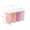 Molde para Helado Molde para Paletas de Hielo Molde para Helado de Moda Hogareño Paleta de Hielo Modelo DIY Infantil Bandeja de Hielo Grande Gadget