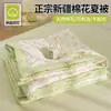 2026 Colcha de Gasa de Doble Capa Estampada de Verano Juego de Cuatro Piezas Colcha de Algodón de Xinjiang Lavable a Máquina Colcha Refrescante de Verano Colcha para Aire Acondicionado Colcha de Verano