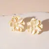 Pendientes Dulces de Pétalos de Flor Acrílicos, Estilo Festivo, Modernos, Versátiles, Elegantes, Pendientes de Gama Alta para Mujer
