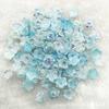 Acrílico Mabei colorido flor de trompeta orquídea accesorios DIY cuentas sueltas hecho a mano accesorios colgantes para coche