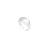 Lujo Ligero Pequeño Zhongzhong Plata Ensaladas Anillo de Fibroína de Seda Anillo para Hombres y Mujeres Apertura Ajustable Anillo para Dedos de Dieta Anillo con Sentido de Diseño Mate