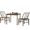Nueva mesa de comedor de madera de nogal negro estilo chino mesa de los ocho inmortales mesa cuadrada mesa de té estilo chino nuevo hogar apartamento pequeño mesa de los ocho inmortales Cuadrada