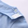 Blusas de Manga Larga para Niñas Camiseta Otoño Camisa Base Infantil Ropa Botón en el Hombro Sudadera Unisex Ropa de Bebé Conjunto de Otoño