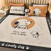Esterilla de verano de látex de seda de hielo, sábana de tres piezas, aire acondicionado, suave, lavable, para dormitorio de estudiantes, para el hogar