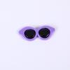 Óculos em Formato de Coração DIY Acessórios Redondos de Resina Case para Celular com Glitter DIY Tiaras/Presilhas DIY Materiais para Artesanato Enfeites de Panda