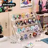 Soporte de exhibición adecuado para almacenar mercancía, caja de almacenamiento, estante de niveles, soporte para exhibir tarjetas, estante para almacenamiento de postales, organizador de escritorio