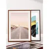 Marco de Fotos de Aleación de Aluminio Colgante de Pared Marco Vacío Marco para Póster 4K Marco para Enmarcar Marco para Foto a3 Marco de Exhibición para Rompecabezas Marco de Montaje