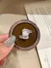 Baño de Oro Real Bestseller de Xiaohongshu Anillo Ovalado de Moissanita para Mujer Lujo Ligero Estilo Vintage Gama Alta Envío Directo