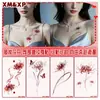 Pegatinas de Tatuajes Temporales con Diseño de Lirio Araña, Impermeables de Larga Duración, para Niñas, Mariposa Fantasía Acuarela Asiática, Dragón, Serpiente, para Brazos de Niñas