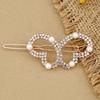 Horquilla coreana con forma de rana y diamantes de imitación, horquilla con perlas, flor, pinza lateral, dulce pinza superior, flequillo a juego, accesorios para el cabello para niños