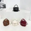 Mini Bolso Cubo para Mujer con Cadena Moda para Mujer Nuevo de Moda Textura de Alta Calidad Bolso Cruzado de Nicho Bolso de Hombro Rombo