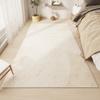 Alfombra de Piso de Terciopelo de Bucle Simple para el Hogar, Alfombra de Dormitorio, Manta de Noche, Absorbente de Agua, Resistente al Desgaste, Suave, Lavable, Tapete para Pies en Stock