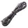 Cuerda de poliéster de color de 5 mm, núcleo redondo, resistente al desgaste, cuerda de amarre, cuerda tejida a mano para bricolaje, colgante creativo para llavero