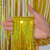 Atacado de fábrica novo 1*2 metros cortina de chuva a laser adereços de decoração de cena para festa de aniversário de casamento