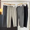 ¡Estilo Japonés! Pantalones Casuales Elásticos para Hombre/Ropa de Trabajo Pierna Recta Pantalones para Exteriores 482918/482919