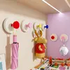 Gancho de Ventosa Perchero Detrás de la Puerta del Baño Toallero en el Inodoro Cocina Gancho Adhesivo Fuerte de Carga con Pegado sin Rastro