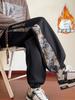 Pantalones deportivos casuales gruesos con forro polar de piña para hombre, estilo Hong Kong, talla grande, invierno de 2024, tienda