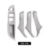 Adecuado para BMW Serie 5 Manija de Puerta Juego de Cuatro Piezas, Manija de Puerta Serie 5, Reposabrazos de Puerta Interior Serie 5 Conducción Derecha, Manija Exterior